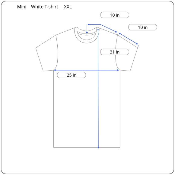 Mini Cooper Geometric Print SS Cotton T-Shirt Men's/Unisex XXL Soft Lightweight - Picture 7 of 7